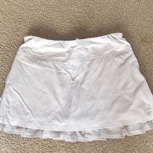 White skort
